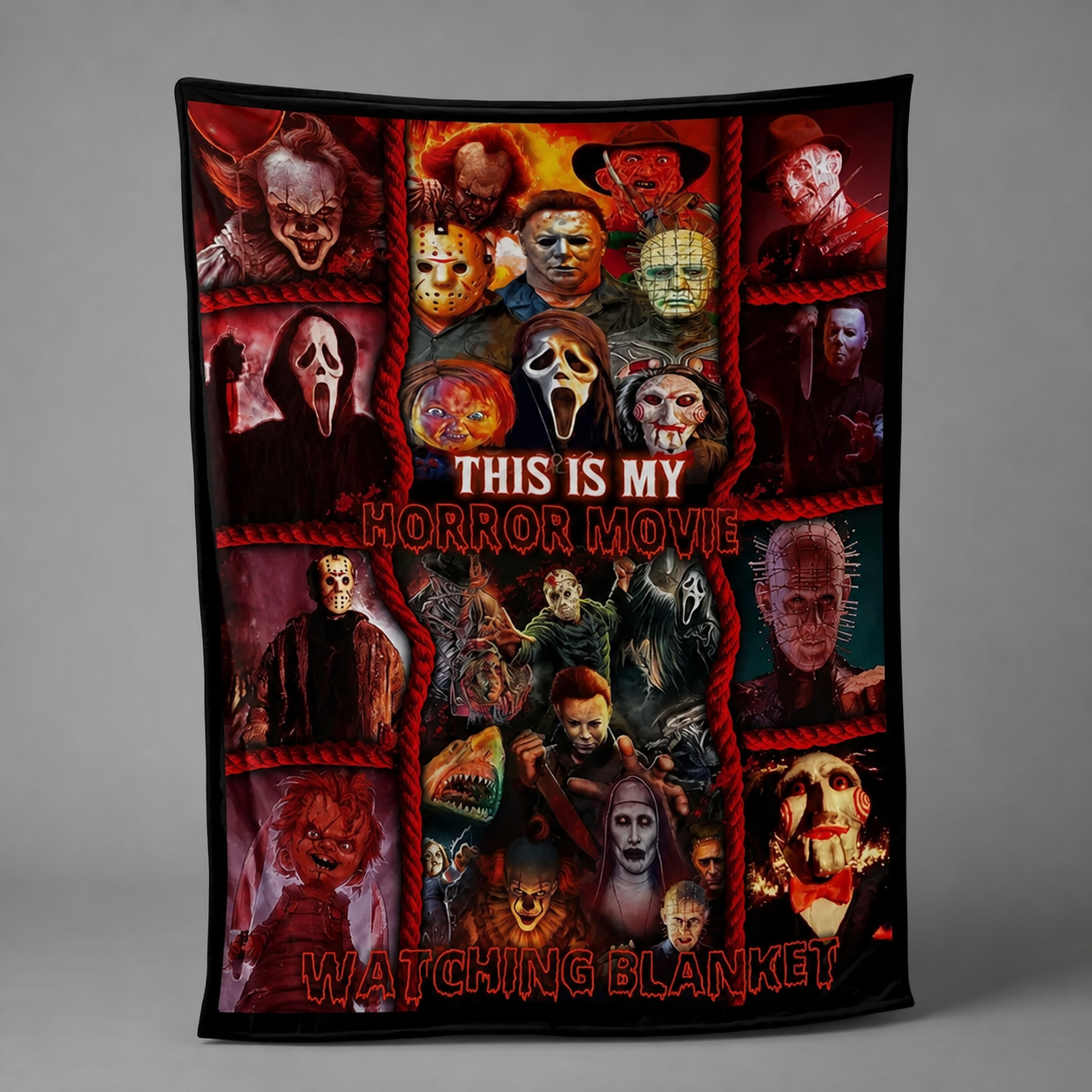This is My Horror Movie Watching Blanket