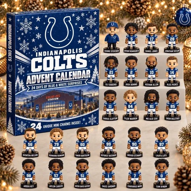 2026 Football Advent Calendar - Indianapolis Colts Edition Blind Box