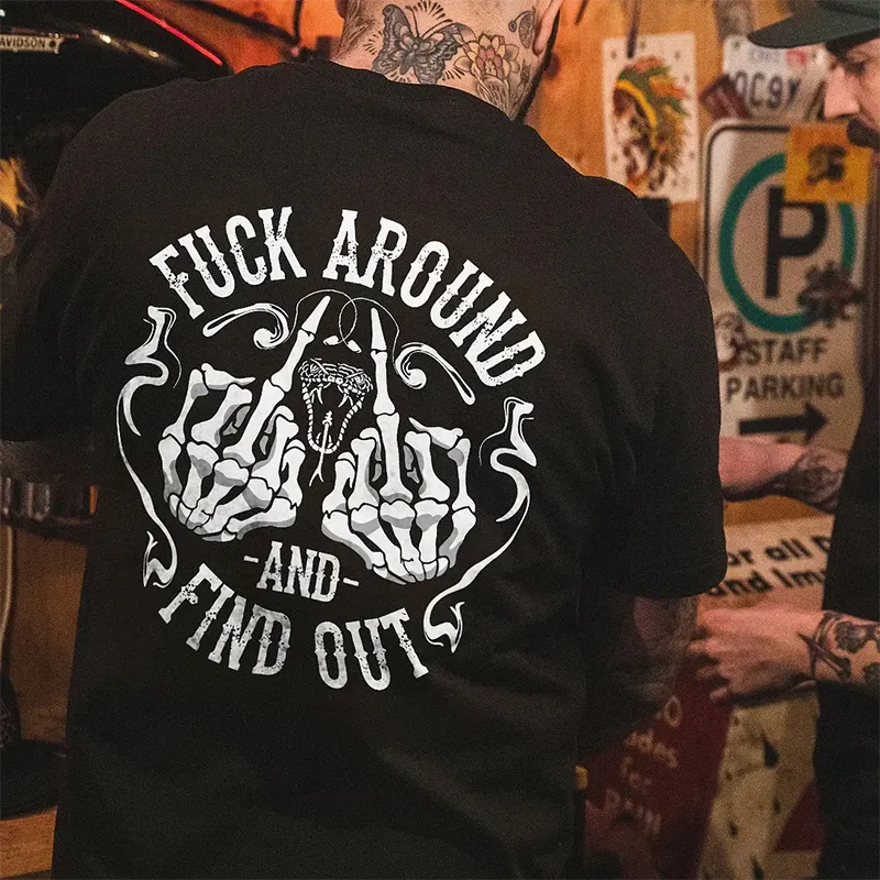 Personalized Double-Sided Generation X "FUCK AROUND AND FIND OUT" Sweatshirt