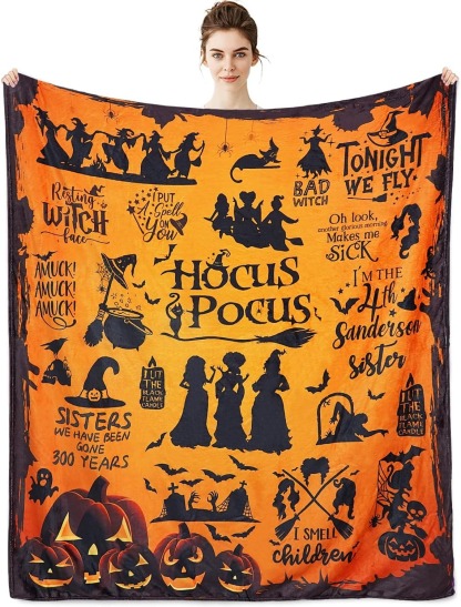 “Hocus Pocus” Halloween Movie Magic Blanket