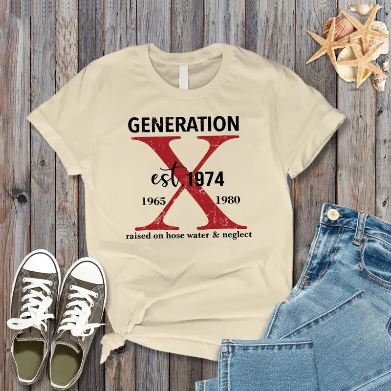Generation X Customize Years Shirt