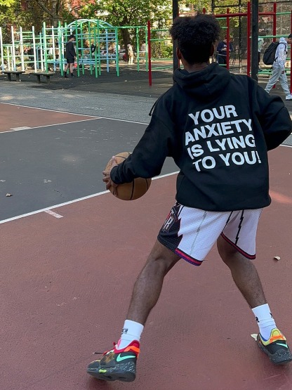 Your Anxiety Is Lying To You Crewneck/Hoodie