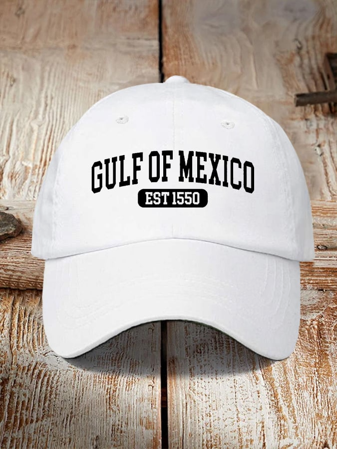 Gulf Of Mexico Print Baseball Cap