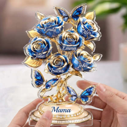 Custom Acrylic Plaque - Personalized Mother's Day Gifts For Mom, Grandma - Love Rooted In Motherhood