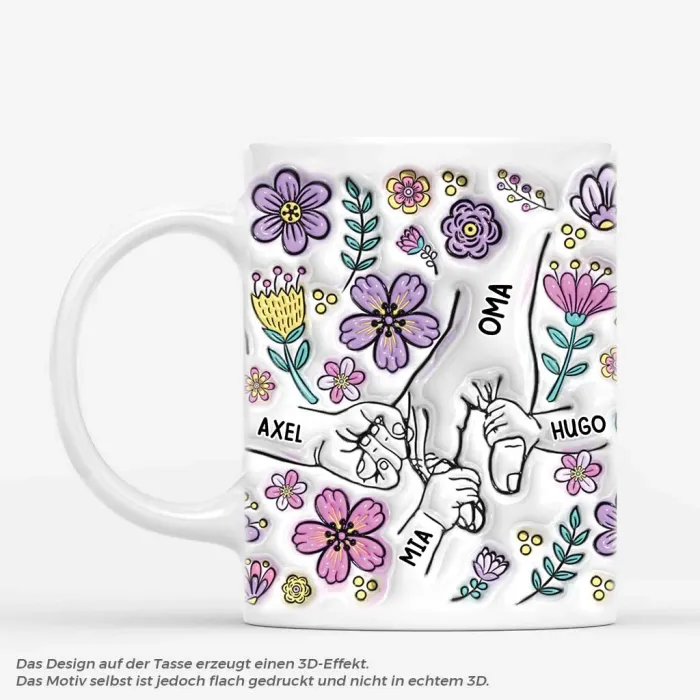  Grandma And Grandchildren - Personalized Gift | Mug for Grandmas