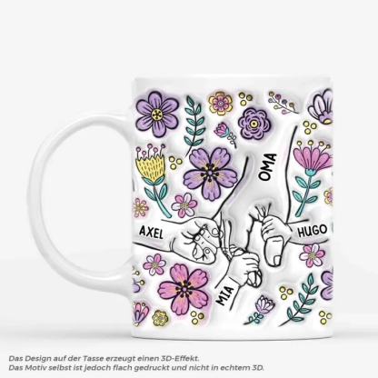  Grandma And Grandchildren - Personalized Gift | Mug for Grandmas