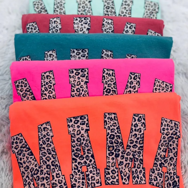 The Mama Cheetah Tee Comfort Top Tshirt 