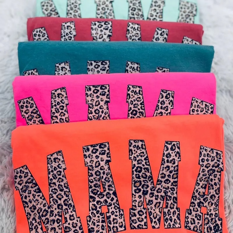 The Mama Cheetah Tee Comfort Top Tshirt 