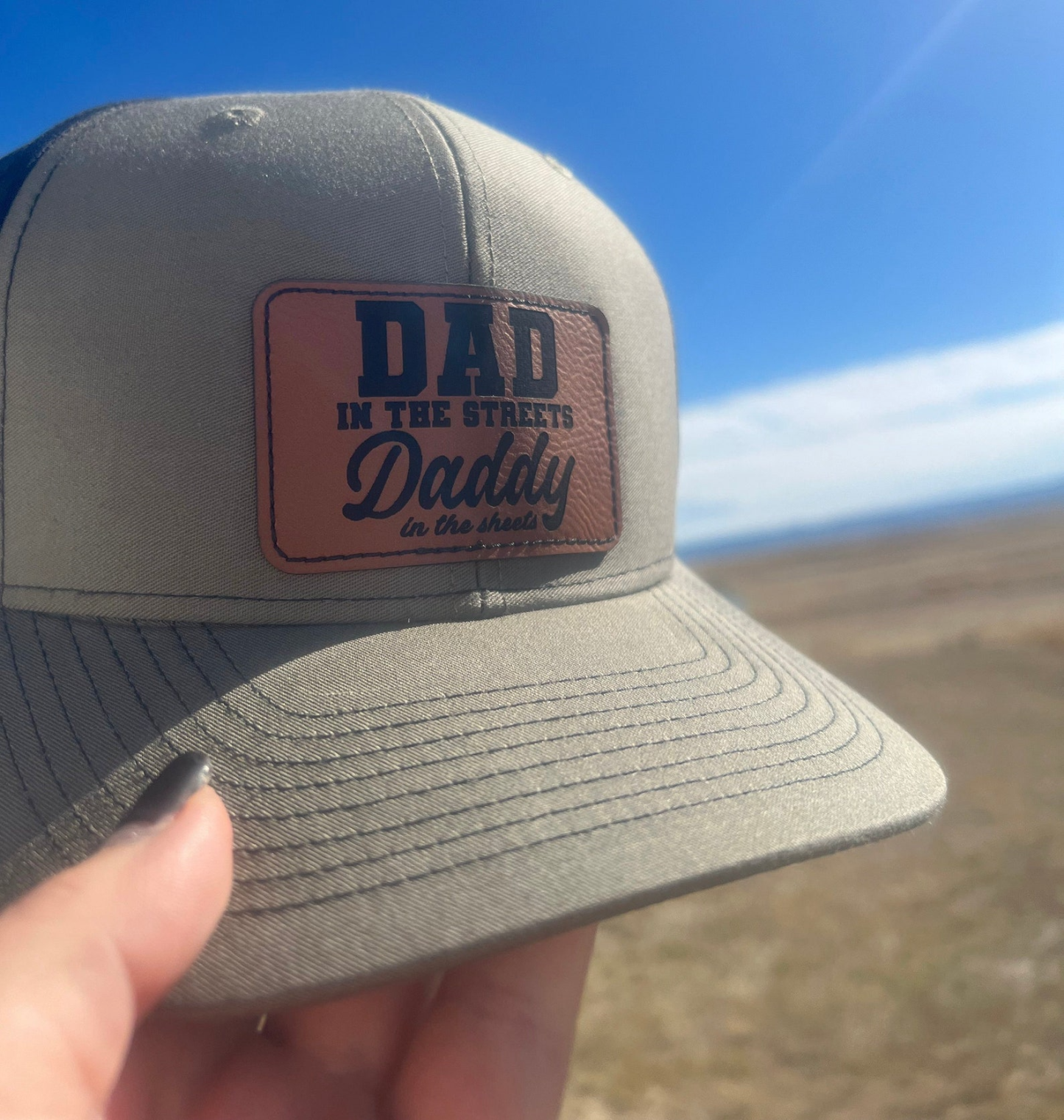 Daddy In The Sheets, Dad In The Streets, Trendy Hat, Funny Mens Hat