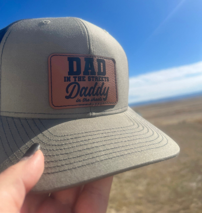 Daddy In The Sheets, Dad In The Streets, Trendy Hat, Funny Mens Hat