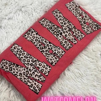 The Mama Cheetah Tee Comfort Top Tshirt 
