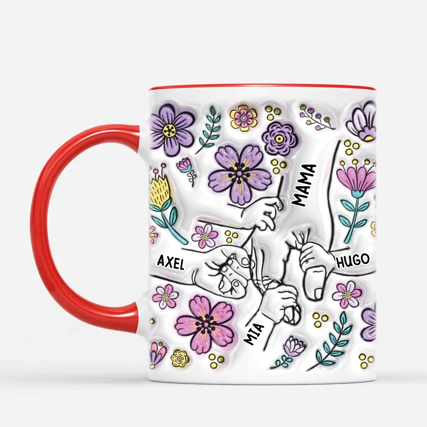  Grandma And Grandchildren - Personalized Gift | Mug for Grandmas