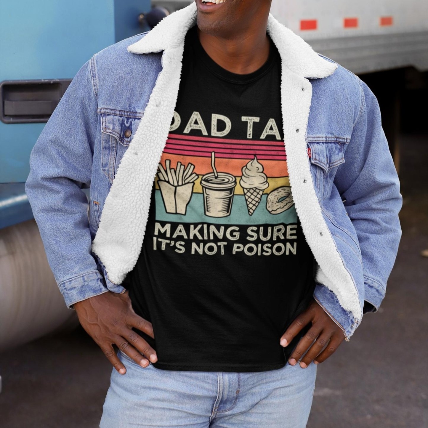 Dad Tax Making Sure It's Not Poison Fathers Day Shirt, Funny Daddy T-Shirt