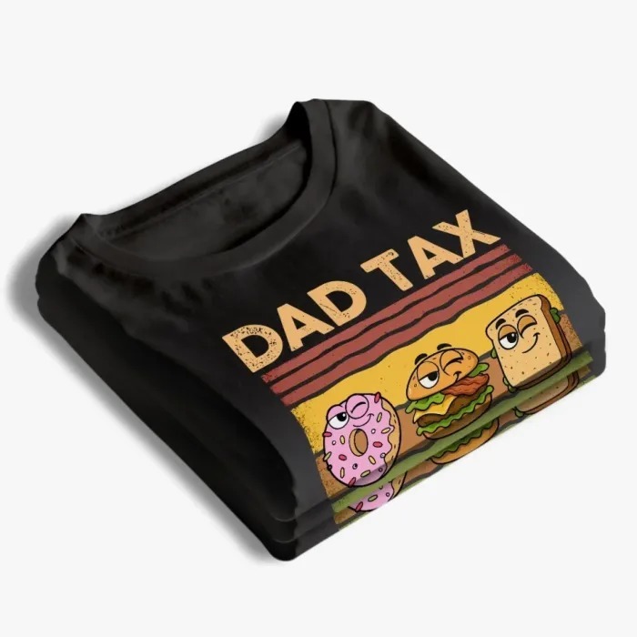 Personalized Funny Dad Tax Making Sure It's Not Poison Fathers Day Shirt