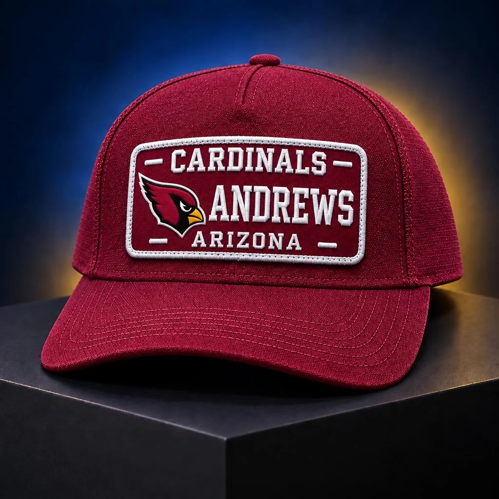Personalized Arizona Cardinals Embroidered Football Cap