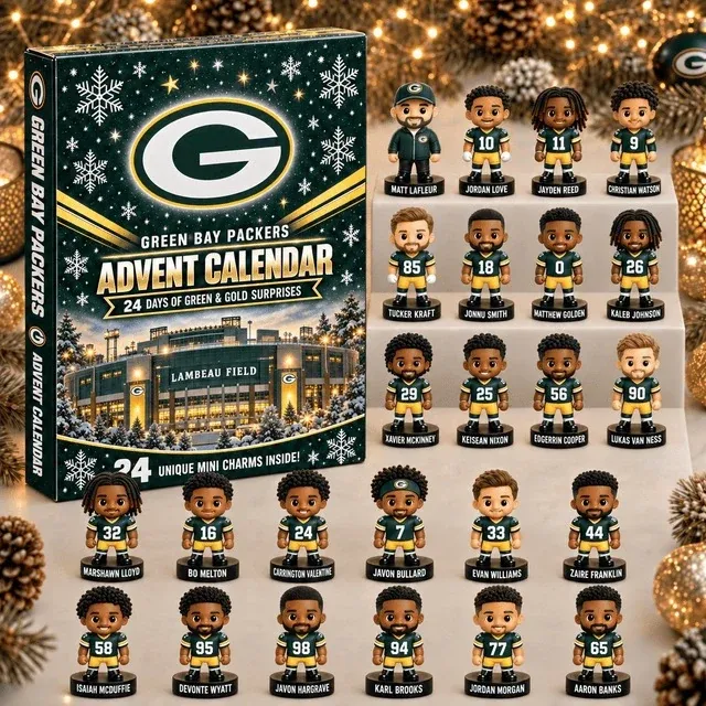 2026 Football Advent Calendar - Green Bay Packers Edition Blind Box