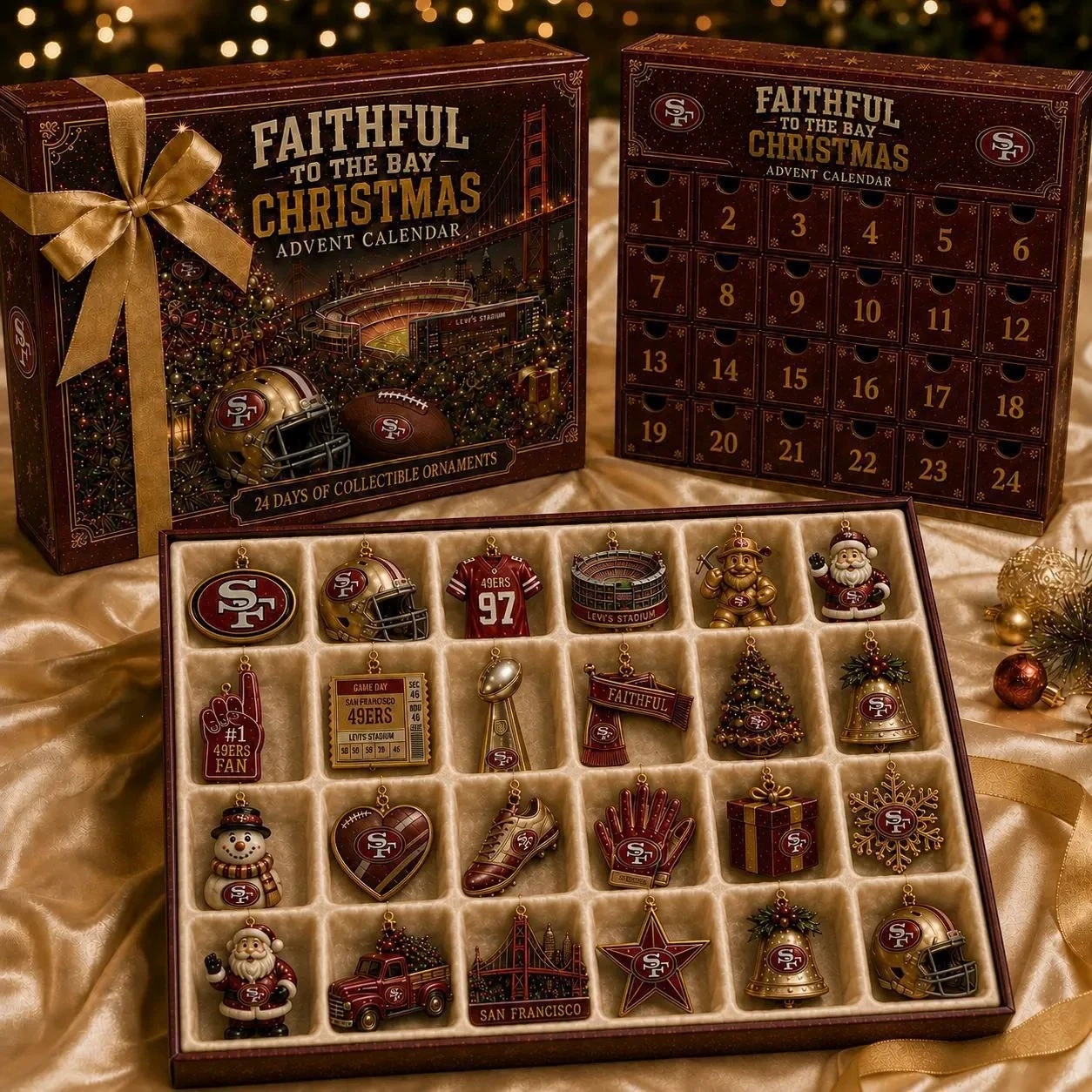 San Francisco 49ers 24-day advent calendar