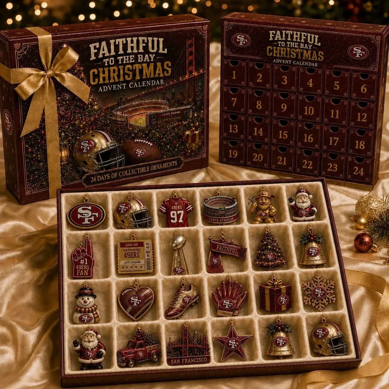 San Francisco 49ers 24-Day Advent Calendar