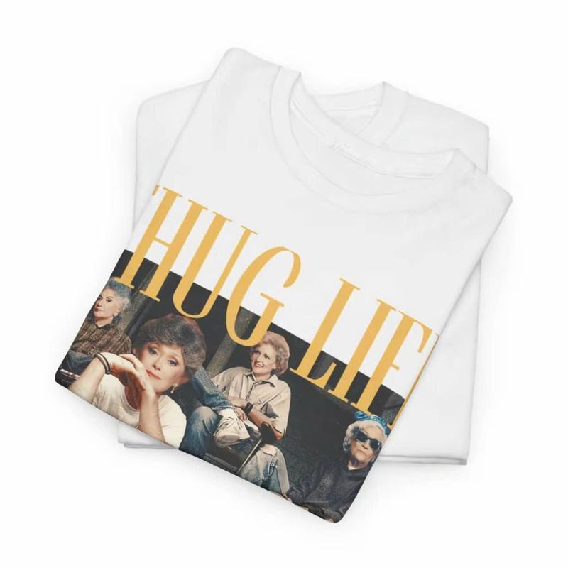 "THUG LIFE" The Golden Girls Retro Graphic Streetwear Tee