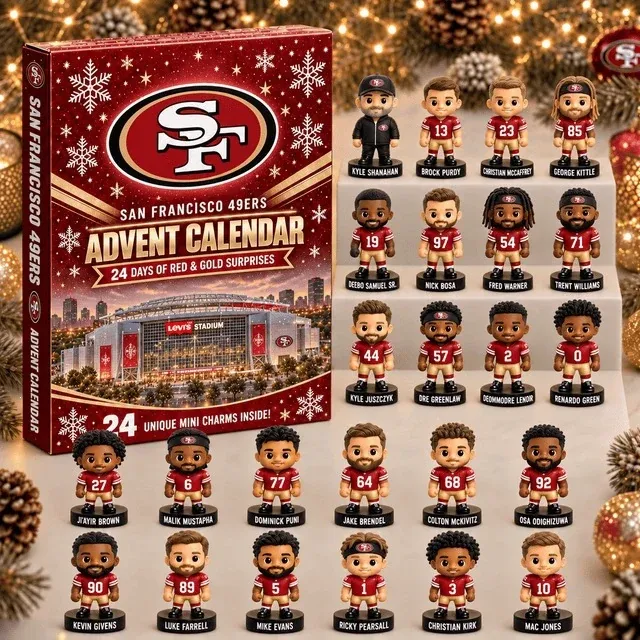 2026 Football Advent Calendar - San Francisco 49ers Edition Blind Box