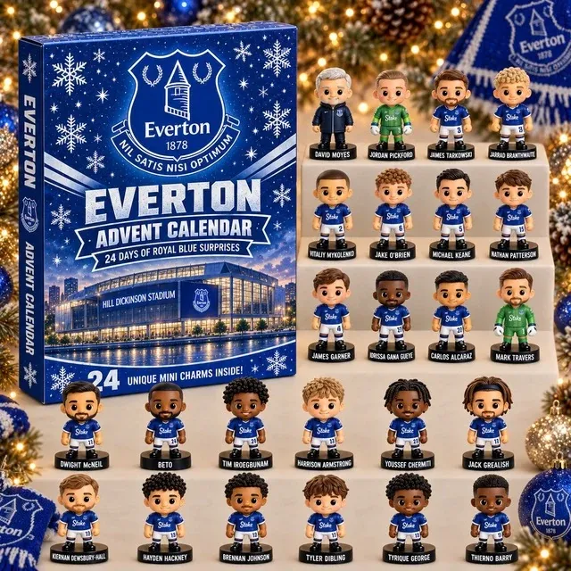 2026 Soccer Teams Advent Calendar - Everton Edition Blind Box