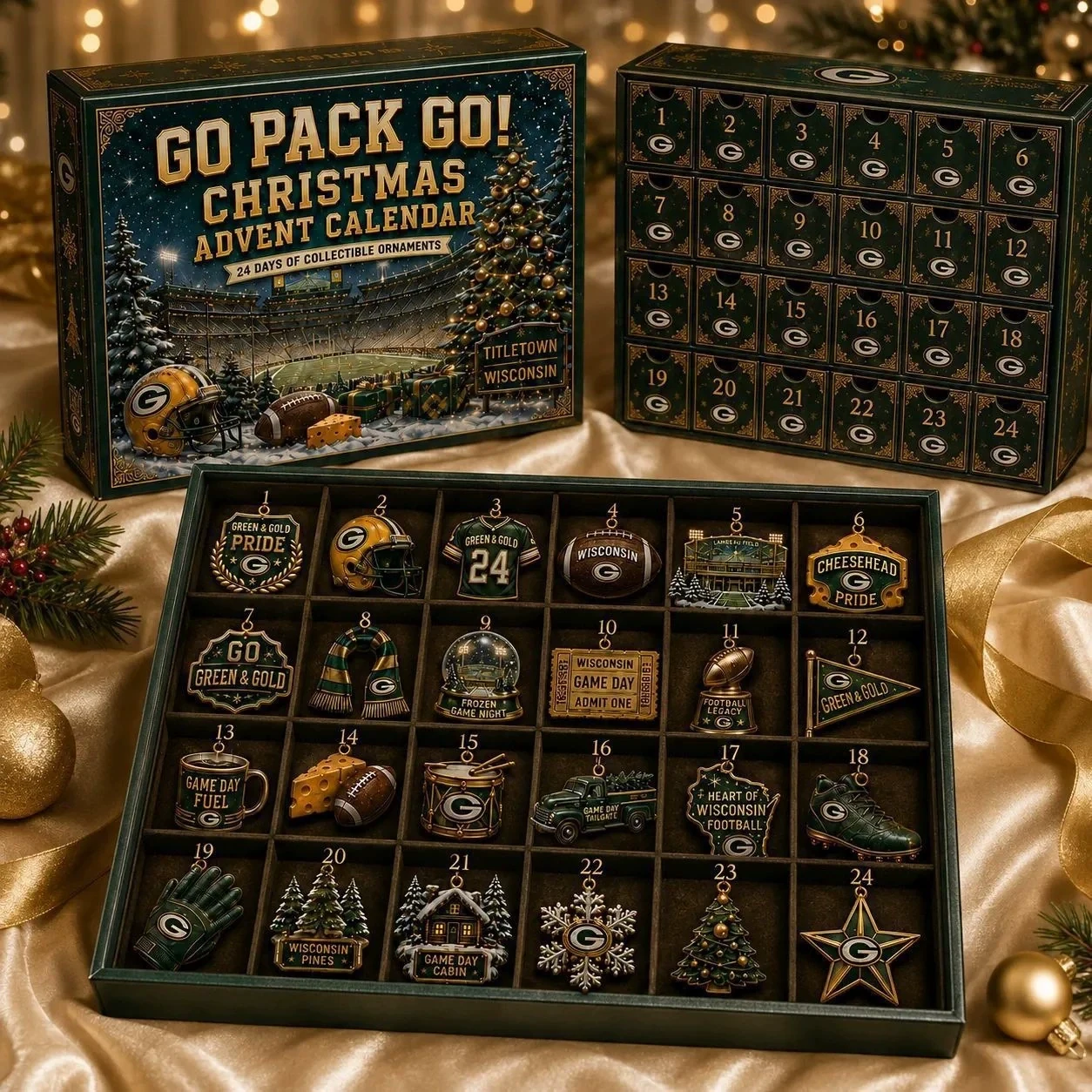Green Bay Packers 24-day advent calendar