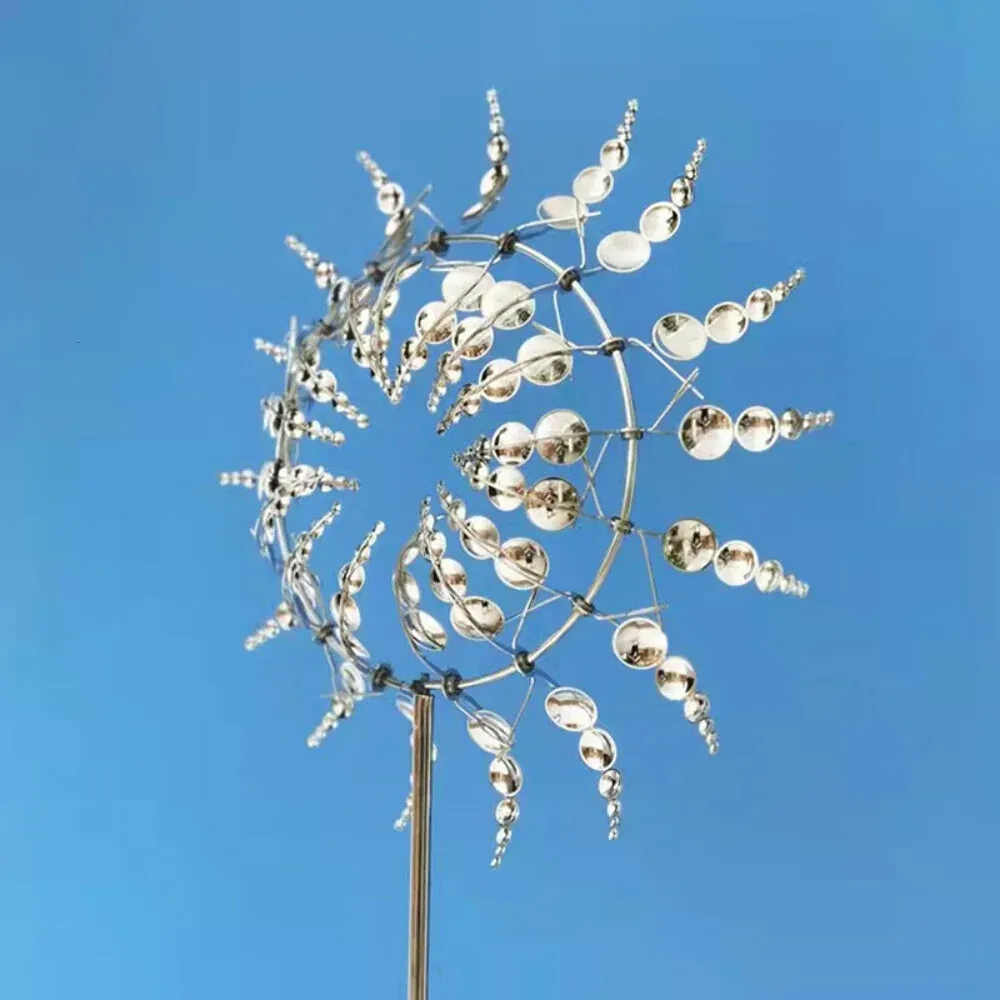 Room Decor Candy Sunflower Design Wind Spinner,Outdoor Hanging Decoration for Garden Patio Yard