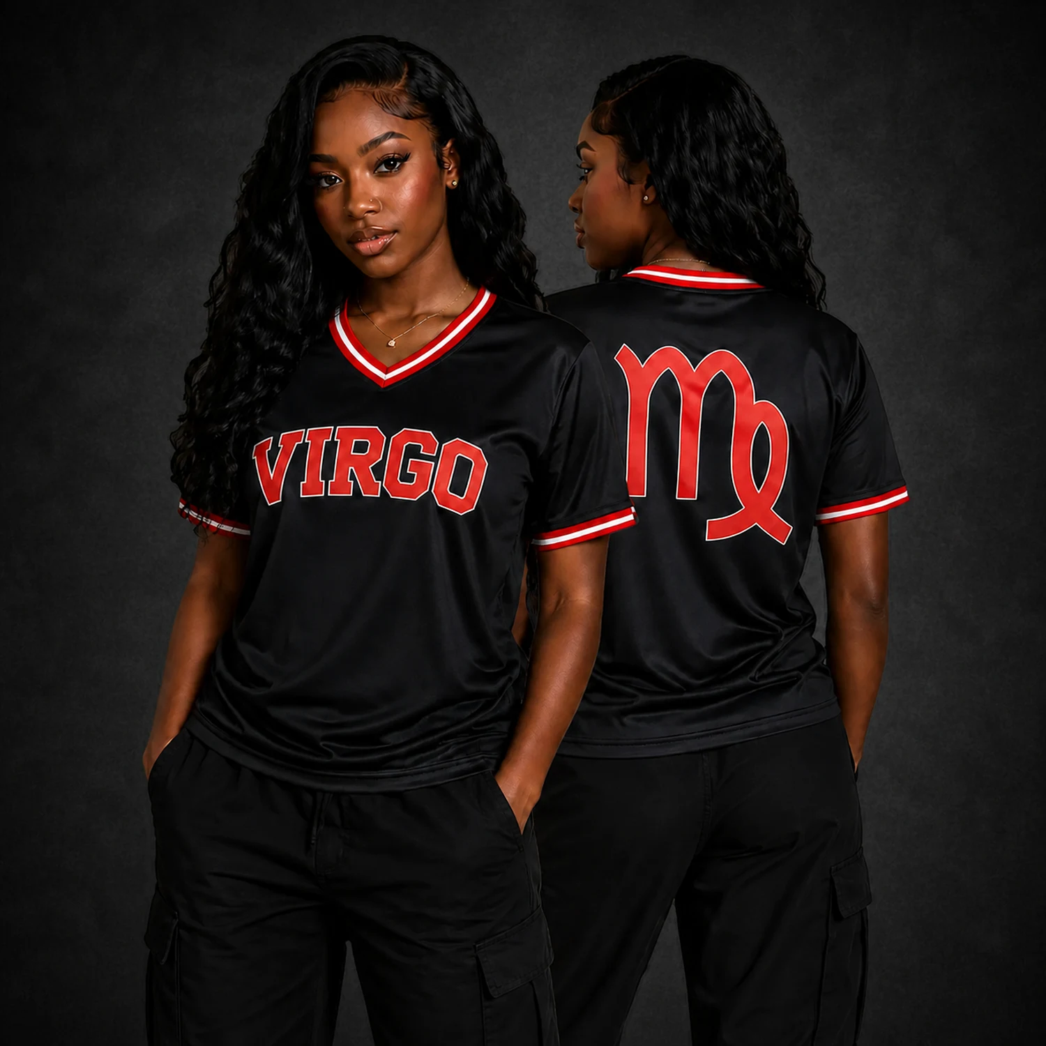 Zodiac Jersey Front & Back Summer Design Sports Clothing Sports Wear