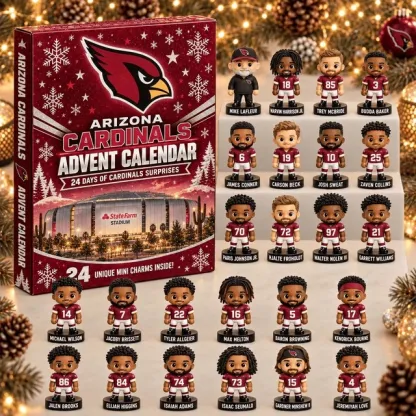 2026 Football Advent Calendar - Arizona Cardinals Edition Blind Box