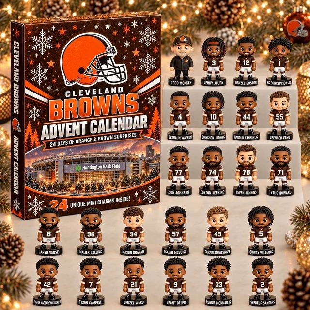 2026 Football Advent Calendar - Cleveland Browns Edition Blind Box