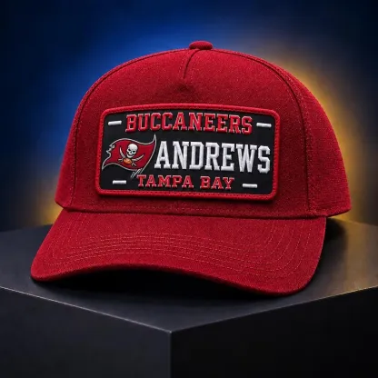 Personalized Tampa Bay Buccaneers Embroidered Football Cap