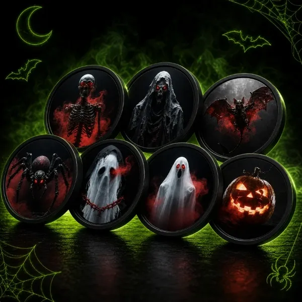 Haunt Rise Halloween Window Projector: USB Holographic Prop