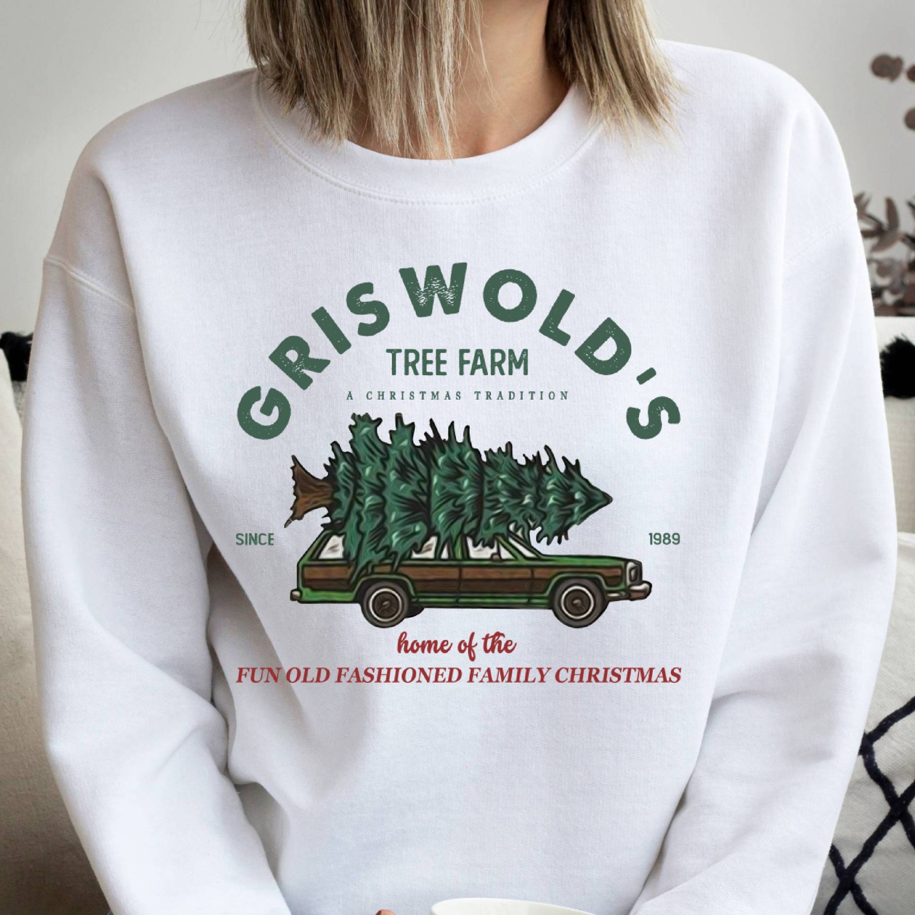 Vintage Griswold Christmas Sweatshirt, Christmas Sweatshirt,Christmas Crewneck,Christmas Vacation, Sand Sweatshirt