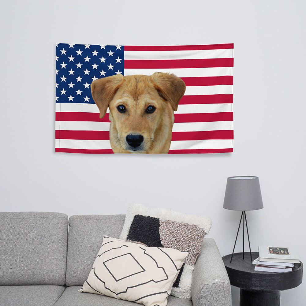 Custom Photo American Flag