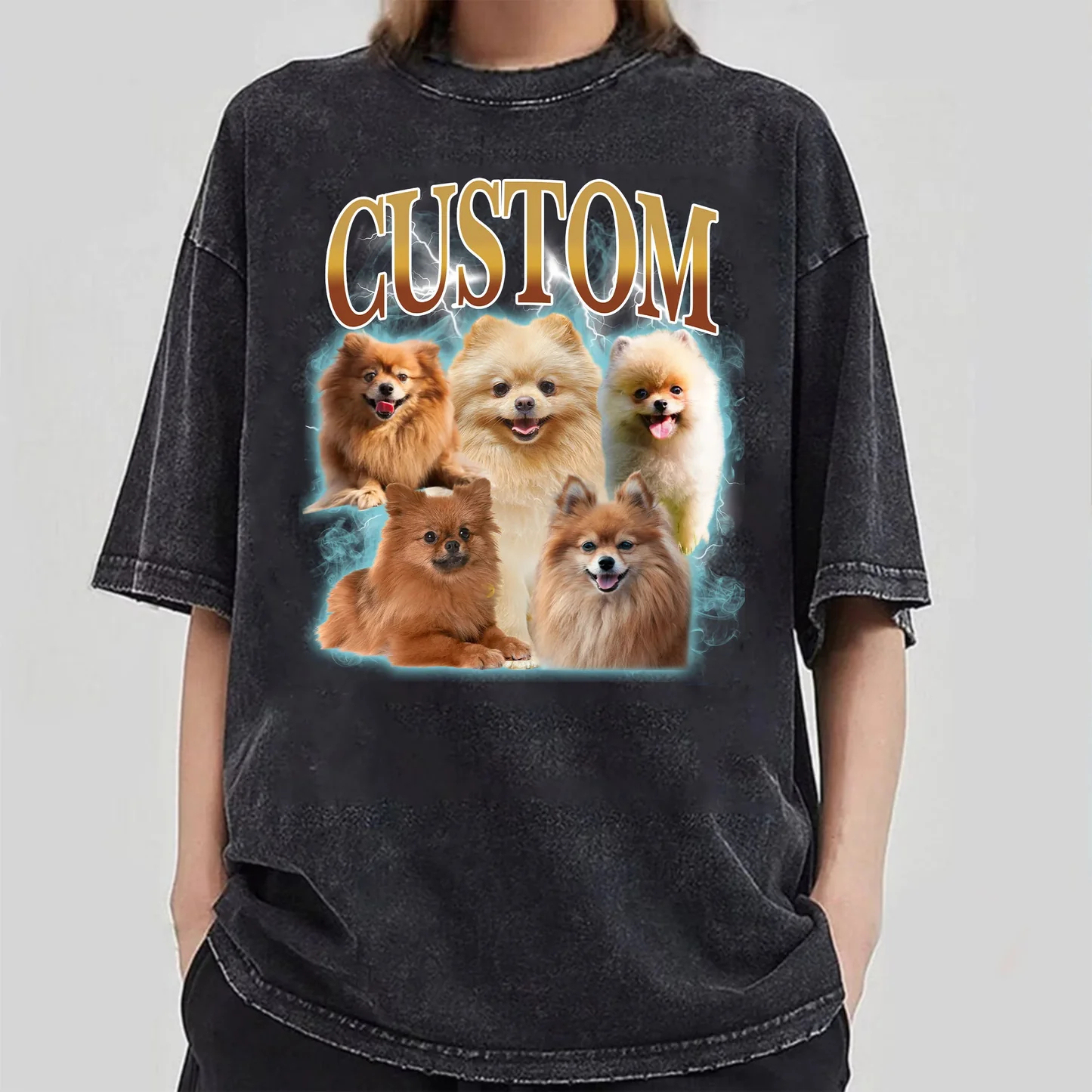 Custom Vintage Pet Shirt/Sweatshirt/Hoodie🐶🐱