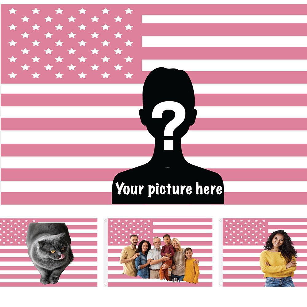 Custom Photo American Flag