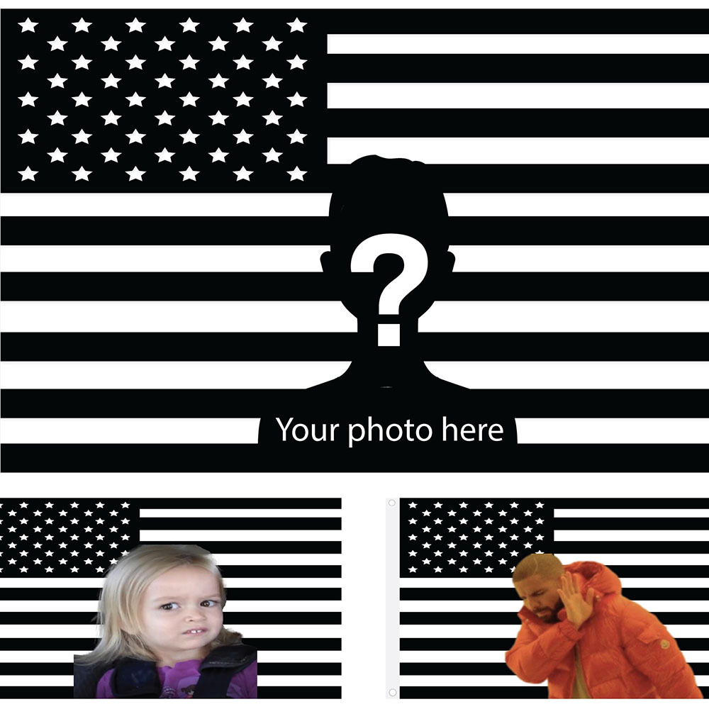 Custom Photo American Flag
