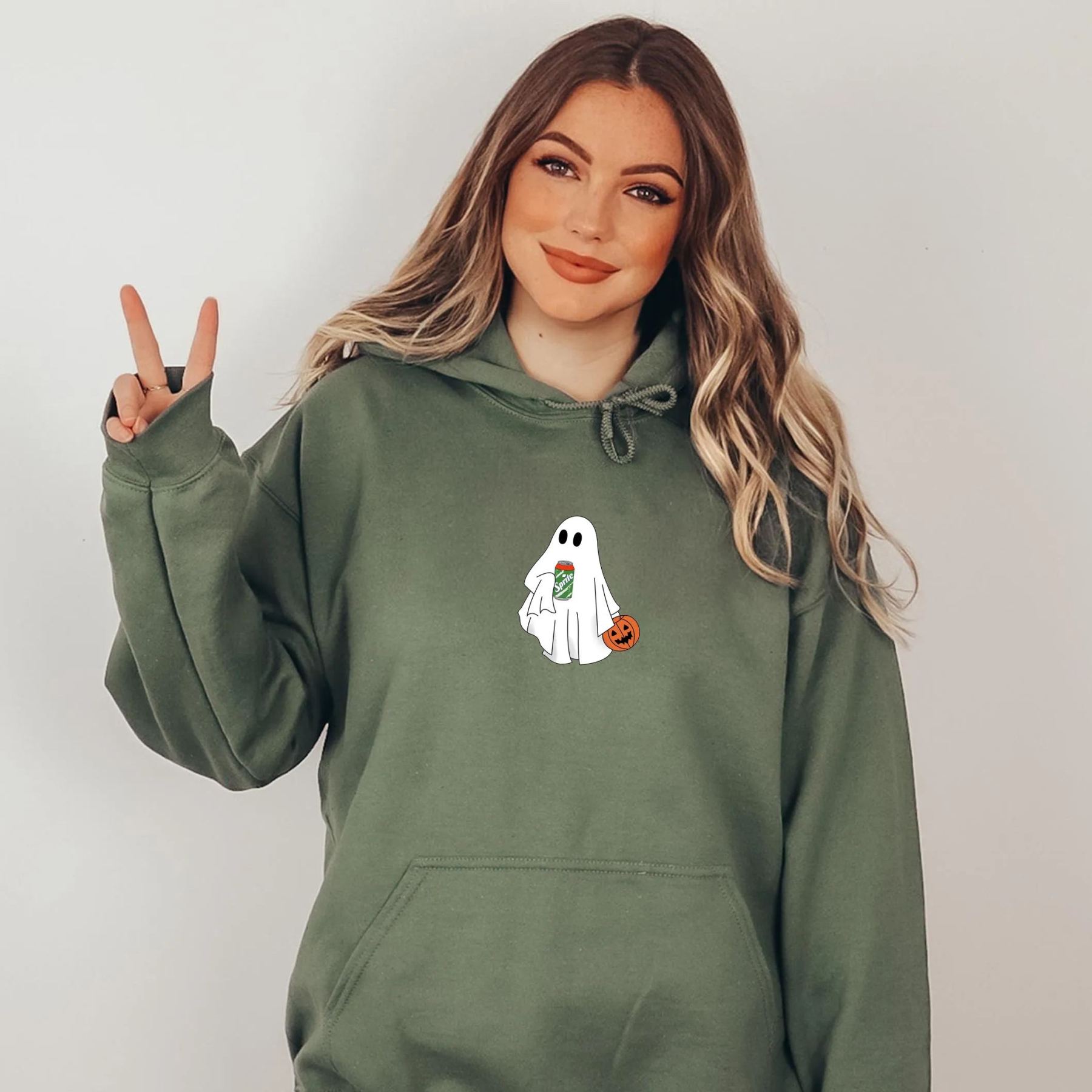 Ghost Drinking Sweatshirt