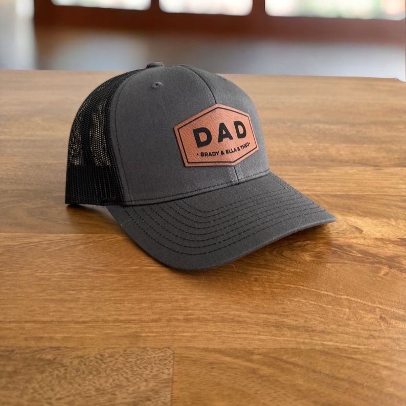 Personalized Dad Patch Hat, Dad Birthday Gift, New Dad Gift, Gift For Husband