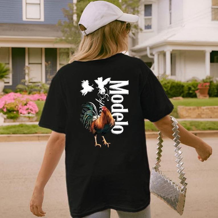 “Mexican Beer Vibe” Rooster Graphic Tee