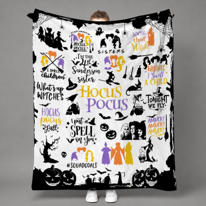 Witch Blanket Halloween