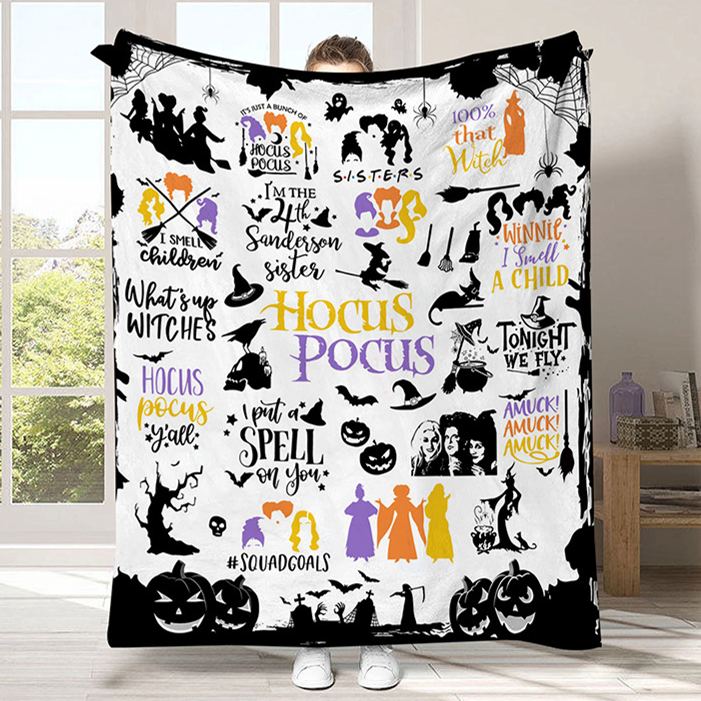 Witch Blanket Halloween