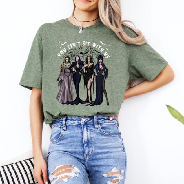 Gothic Horror "You Can't Sit With Us" Female Icons Apparel