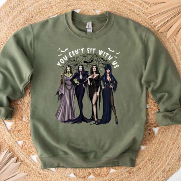 Gothic Horror "You Can't Sit With Us" Female Icons Apparel