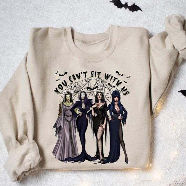 Gothic Horror "You Can't Sit With Us" Female Icons Apparel