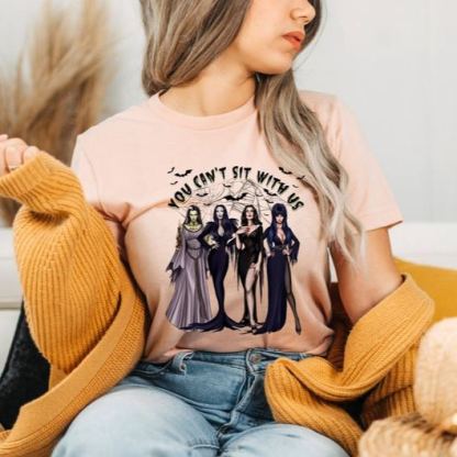 Gothic Horror "You Can't Sit With Us" Female Icons Apparel