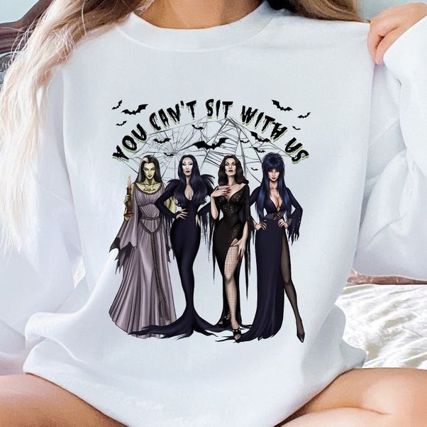 Gothic Horror "You Can't Sit With Us" Female Icons Apparel
