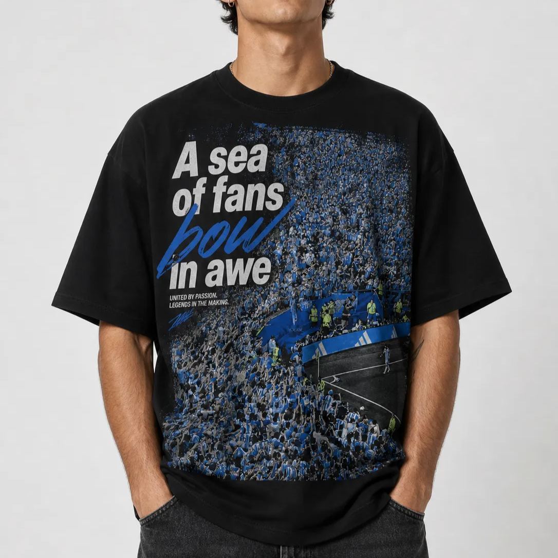 Messi-Inspired Soccer Fan Graphic T-Shirt 100% Cotton