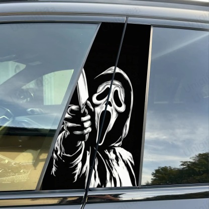 Horror Icons Car Pillar Decal(B-Pillar) – Halloween Series