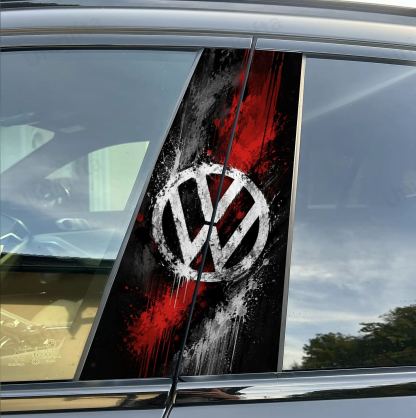 Halloween Color-Changing B-Pillar Emblem Film